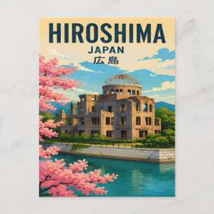 Carte Postale Hiroshima Japon Histoire de la paix & Mer intérieu