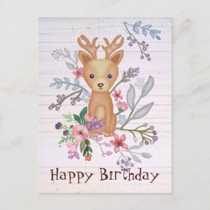 Carte Postale Hirsch im Busch