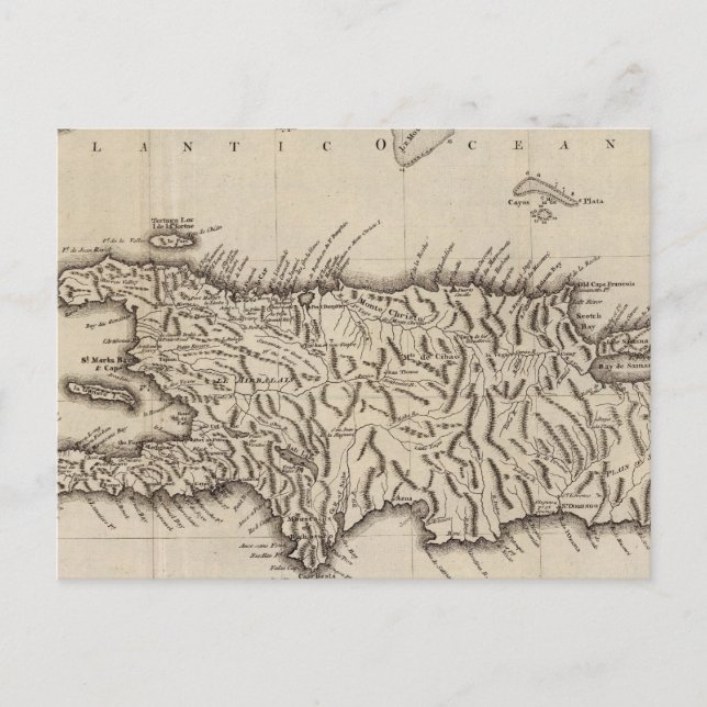 Carte Postale Hispaniola, St Domingo (Devant)
