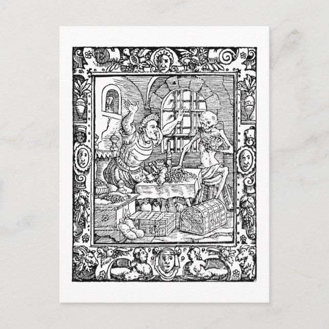 Carte postale Histoire de l'alchimie (Devant)