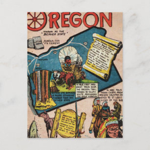 Carte Postale Histoire de l'Oregon