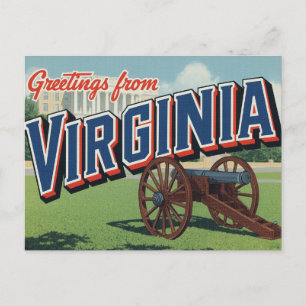 Carte Postale Histoire du Capitole de Virginie