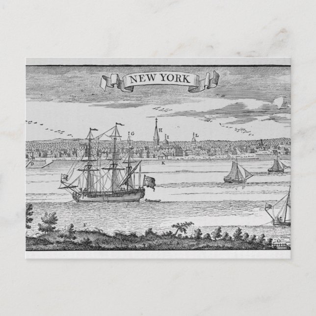 Carte Postale Histoire narrative et critique de l'Amérique (Devant)