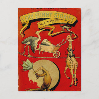 Carte Postale Histoires amusantes racontées en rime