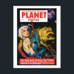 Carte Postale Histoires de planètes (juil, 1952)<br><div class="desc">L'homme qui a marqué les étoiles; Maître du Moondog</div>