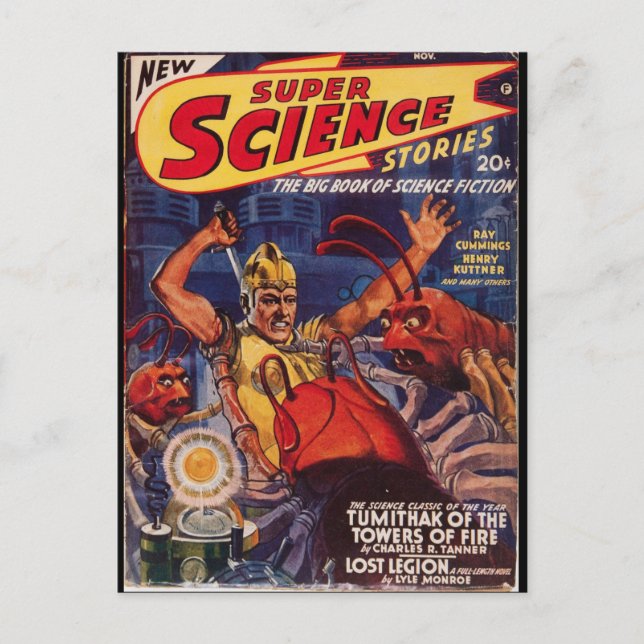 Carte Postale Histoires de super sciences_Pâtes (Devant)