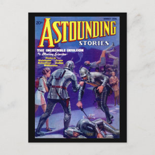 Carte Postale Histoires étonnantes - août 1936a_Pulp Art