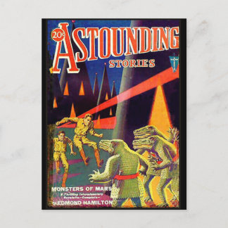 Carte Postale Histoires étonnantes de Super Science avr 1931