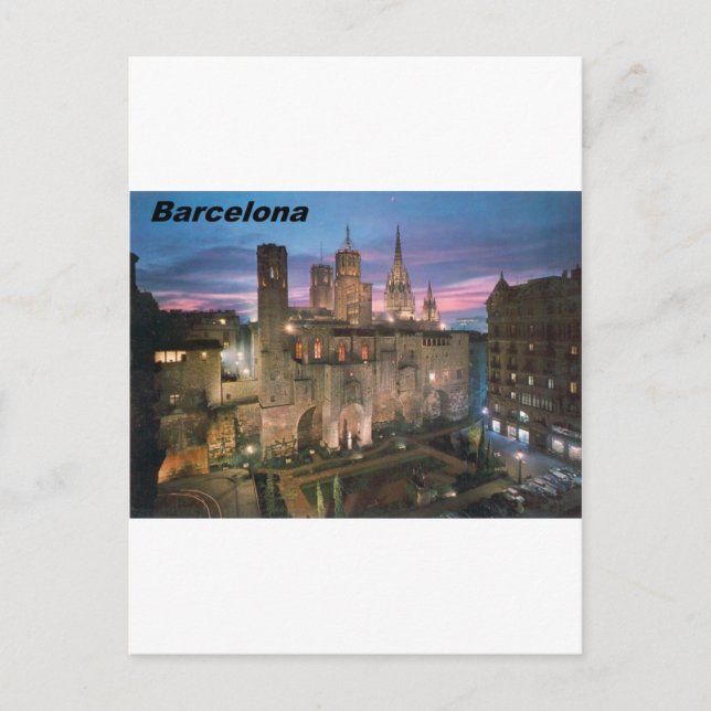 Carte Postale historia —barcelone—barrio—gotico Angie (Devant)