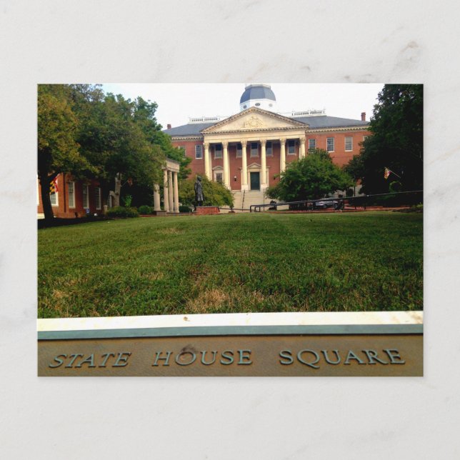 Carte Postale Historical Downtown Annapolis Maryland (Devant)