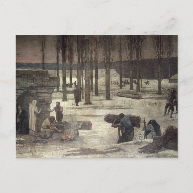Carte Postale Hiver 1889-1893 (Devant)