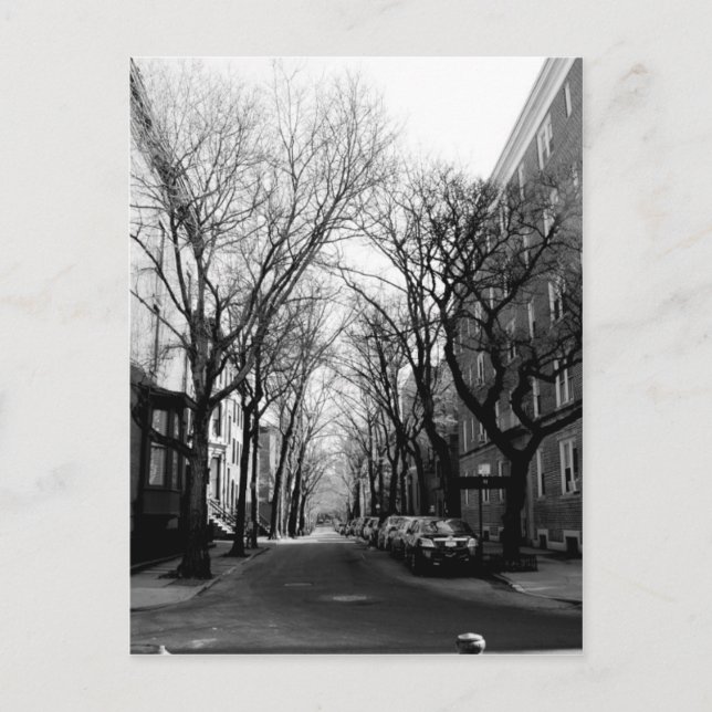 Carte Postale Hiver à Brookly, NY (Devant)