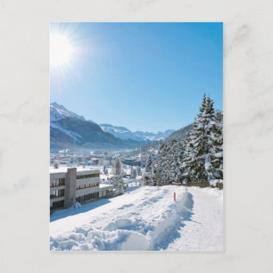 Carte Postale Hiver à St. Moritz