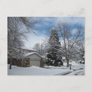 Carte Postale Hiver au Colorado