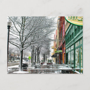 Carte Postale Hiver du centre