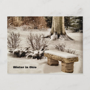 Carte Postale Hiver en Ohio