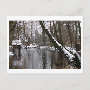 Carte Postale Hiver et hiver