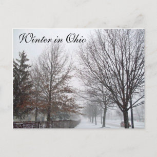 Carte postale HIVER IN OHIO