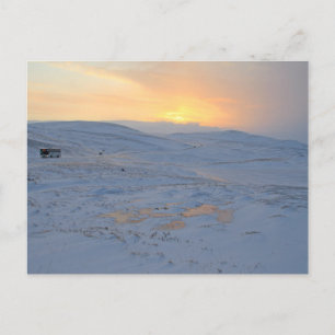 Carte Postale hiver norvégien