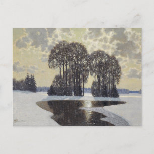 Carte Postale Hiver (par Vilhelms Purvitis)
