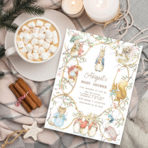 Hiver Pierre le lapin Woodland Baby Show Budget