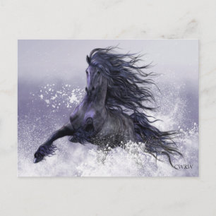 Carte postale hiver Thunder