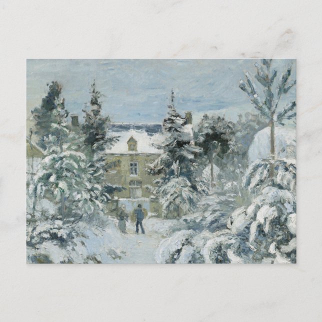 Carte postale hiver vintage (Devant)