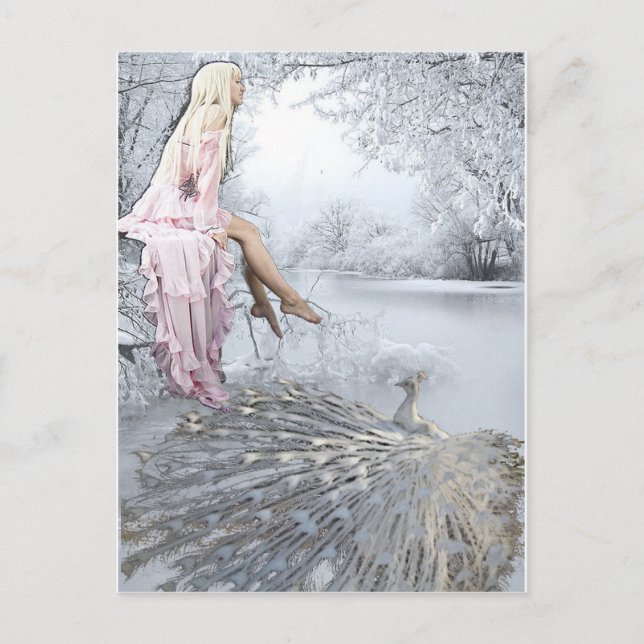 CARTE POSTALE HIVER WONDERLAND (Devant)