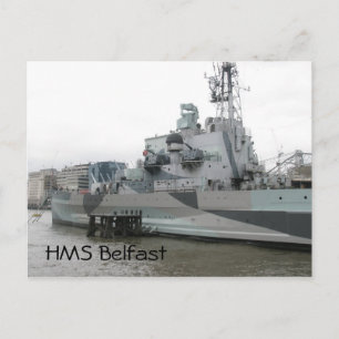 Carte Postale HMS Belfast