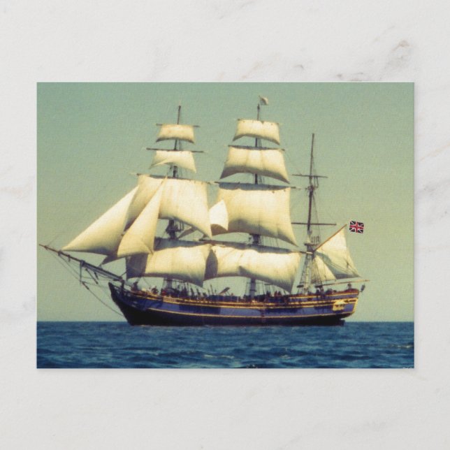 Carte Postale HMS Bounty (Devant)