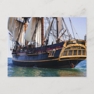 Carte Postale HMS Bounty Tall Ship