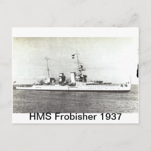 Carte Postale HMS Frobisher
