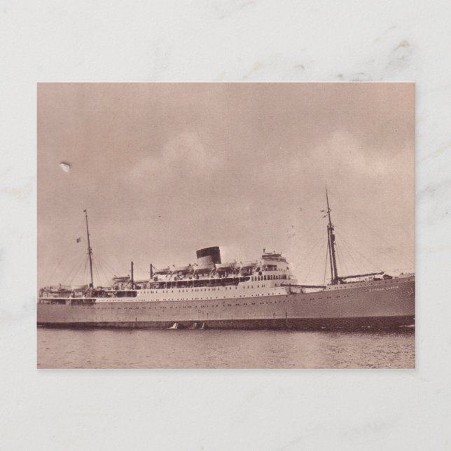 Carte Postale HMS Unicorn (Devant)