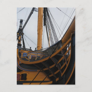 CARTE POSTALE HMS VICTORY - PORTSMOUTH - UK - NELSON'S WARSHIP