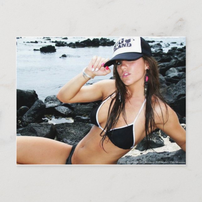 Carte Postale Ho Brah..., Big Island Bomb Post Card (Devant)