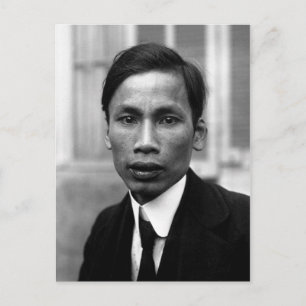 Carte Postale Ho Chi Minh Nguyen Ai Quoc Portrait 1921