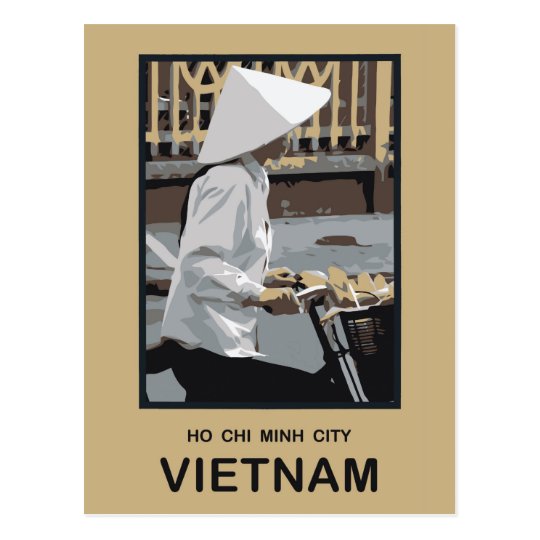 Carte Postale Ho Chi Minh Ville Vietnam | Zazzle.fr