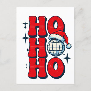 Carte Postale Ho ho ho joyeux noël