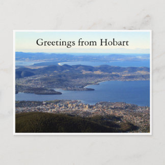 Carte Postale hobart tasmania pittoresque