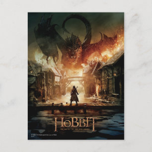 Carte Postale Hobbit - Poster du film de Laketown
