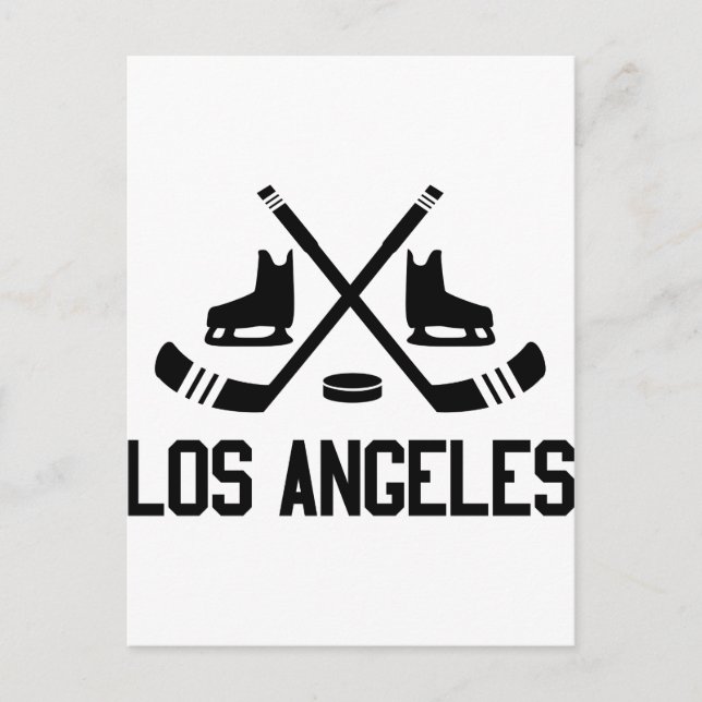 Carte Postale Hockey Los Angeles (Devant)