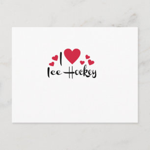 Carte Postale hockey sur glace