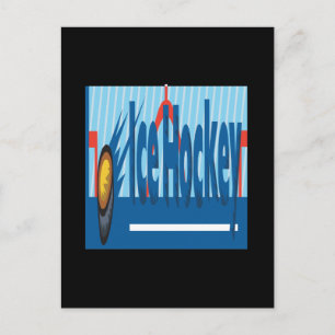 Carte Postale Hockey sur glace