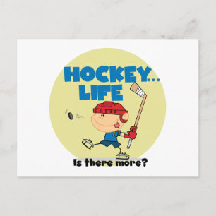 Carte Postale Hockey y a plus de t-shirts et cadeaux