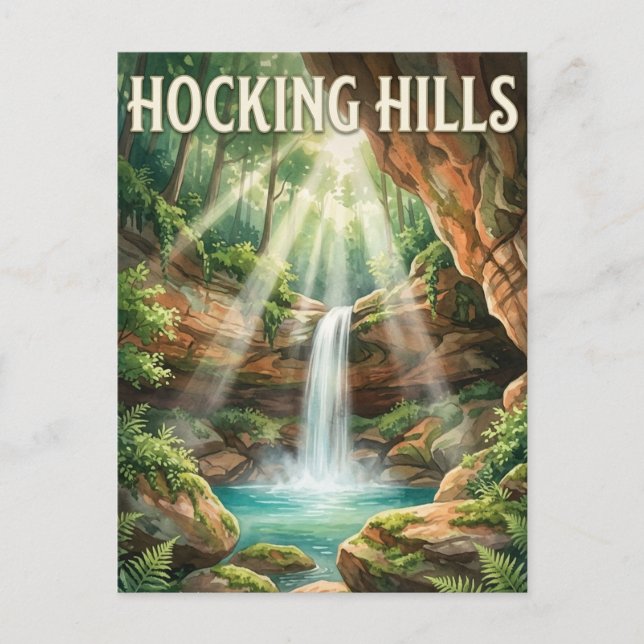 Carte Postale Hocking Hills (Devant)