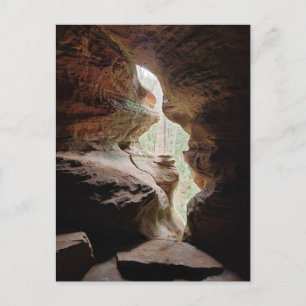 Carte Postale Hocking Hills Ohio Rockhouse Grotte