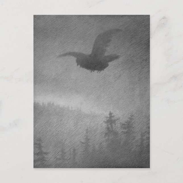 Carte Postale Hoestkveld par Theodor Severin Kittelsen (Devant)