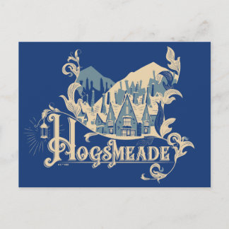 Carte Postale HOGSMEADE™ Village Vintage Graphisme