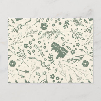 Carte Postale HOGWARTS™ Herbologie Motif magique