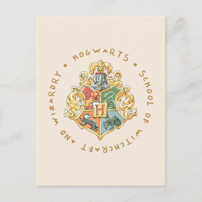 Carte Postale HOGWARTS™ School of Witchcraft et Wizardry (Devant)